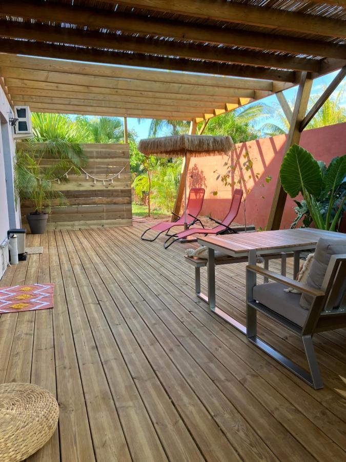 Kazacoco Bungalow A 5 Min A Pieds Du Lagon La Saline Le Bains Ngoại thất bức ảnh