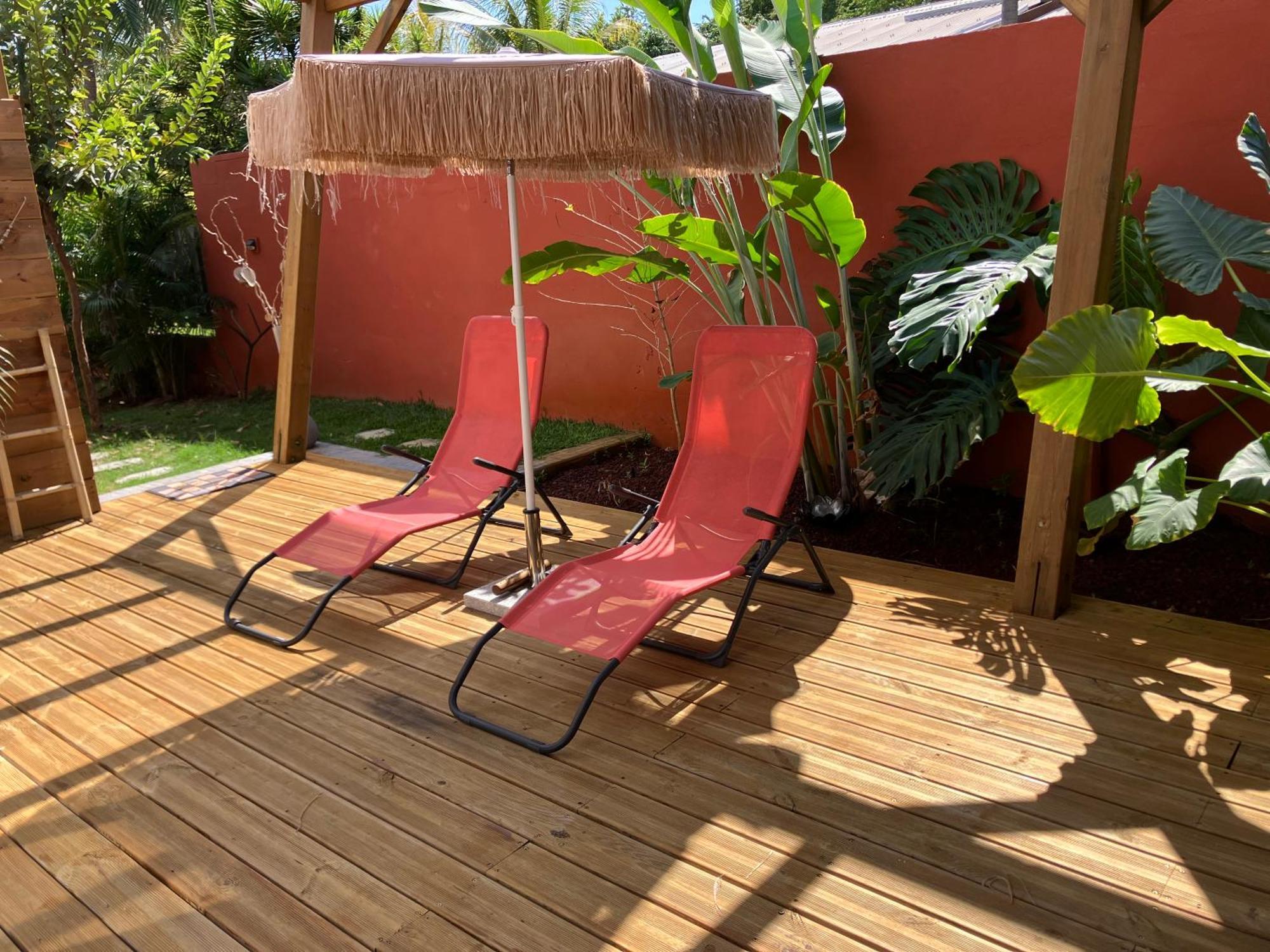 Kazacoco Bungalow A 5 Min A Pieds Du Lagon La Saline Le Bains Ngoại thất bức ảnh